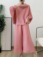 Japanese Plisse Top & Pant Set